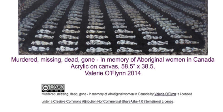 Murdered, missing, dead, gone, - in memory of Aboriginal women in Canada